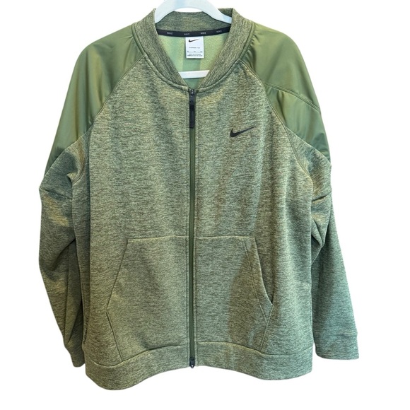 Nike Men's Olive Green Jacket - Picture 2 of 7